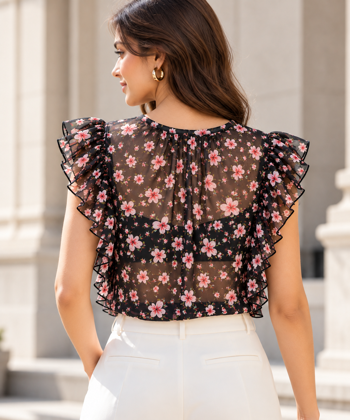 The Blossom Ruffle Top