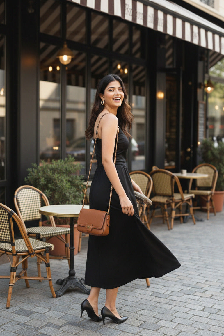 Midnight Black Dress