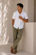Ivory Breeze Linen Shirt
