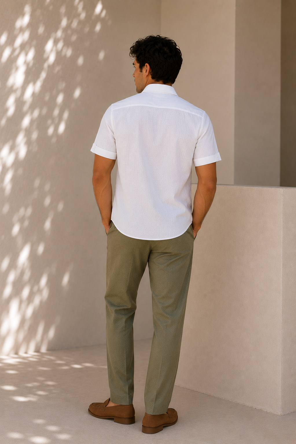 Ivory Breeze Linen Shirt
