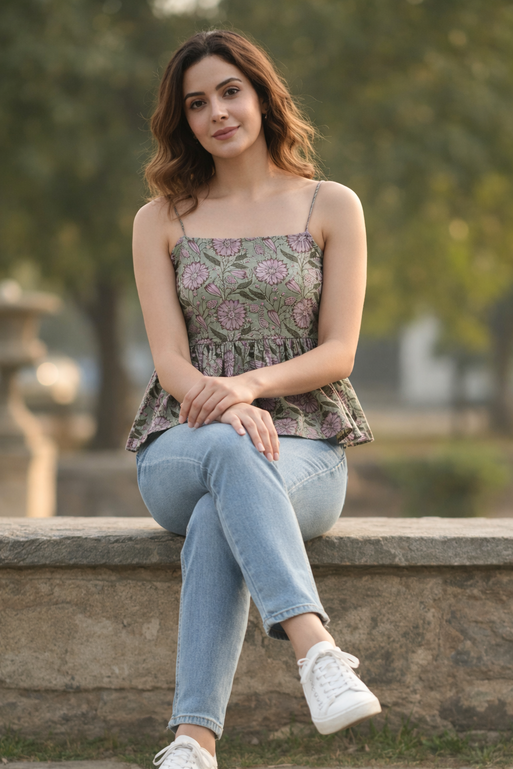 Meadow Muse Peplum Top