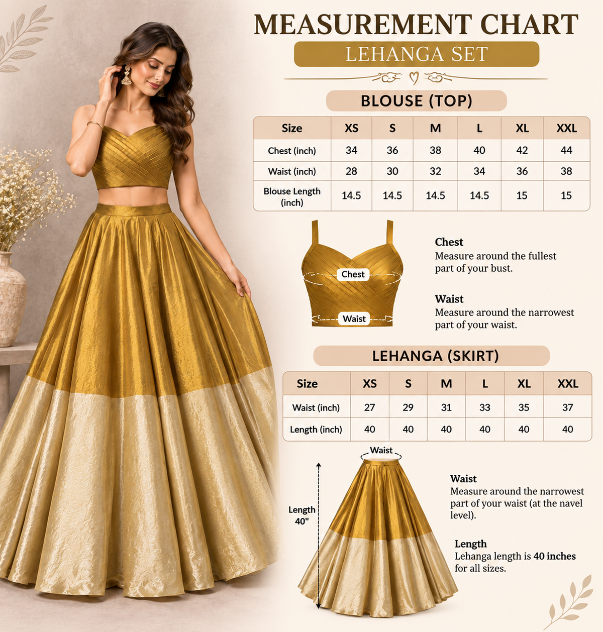 Regal Golden Glow Lehenga Set