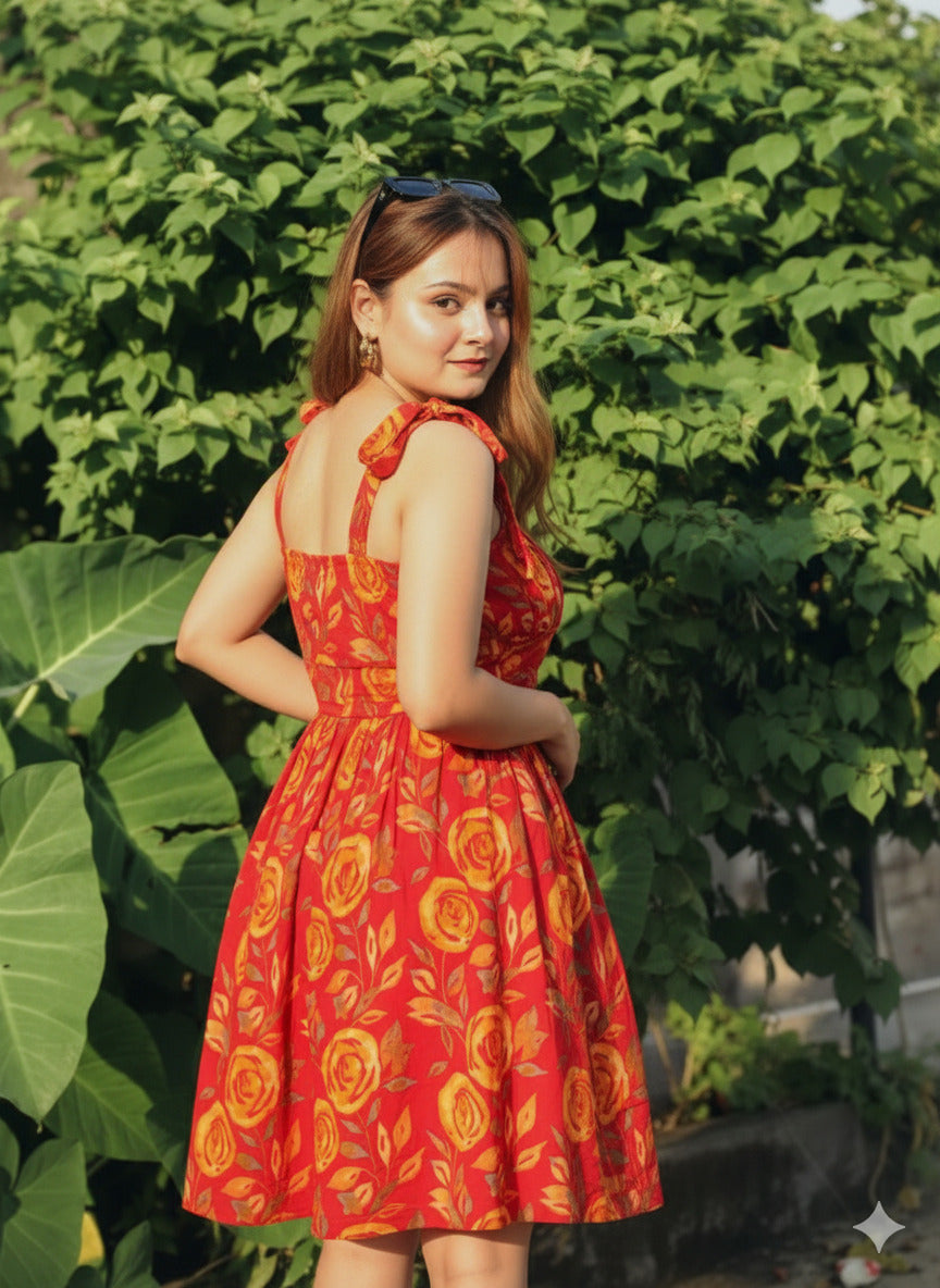 Naima Cotton Mini Dress