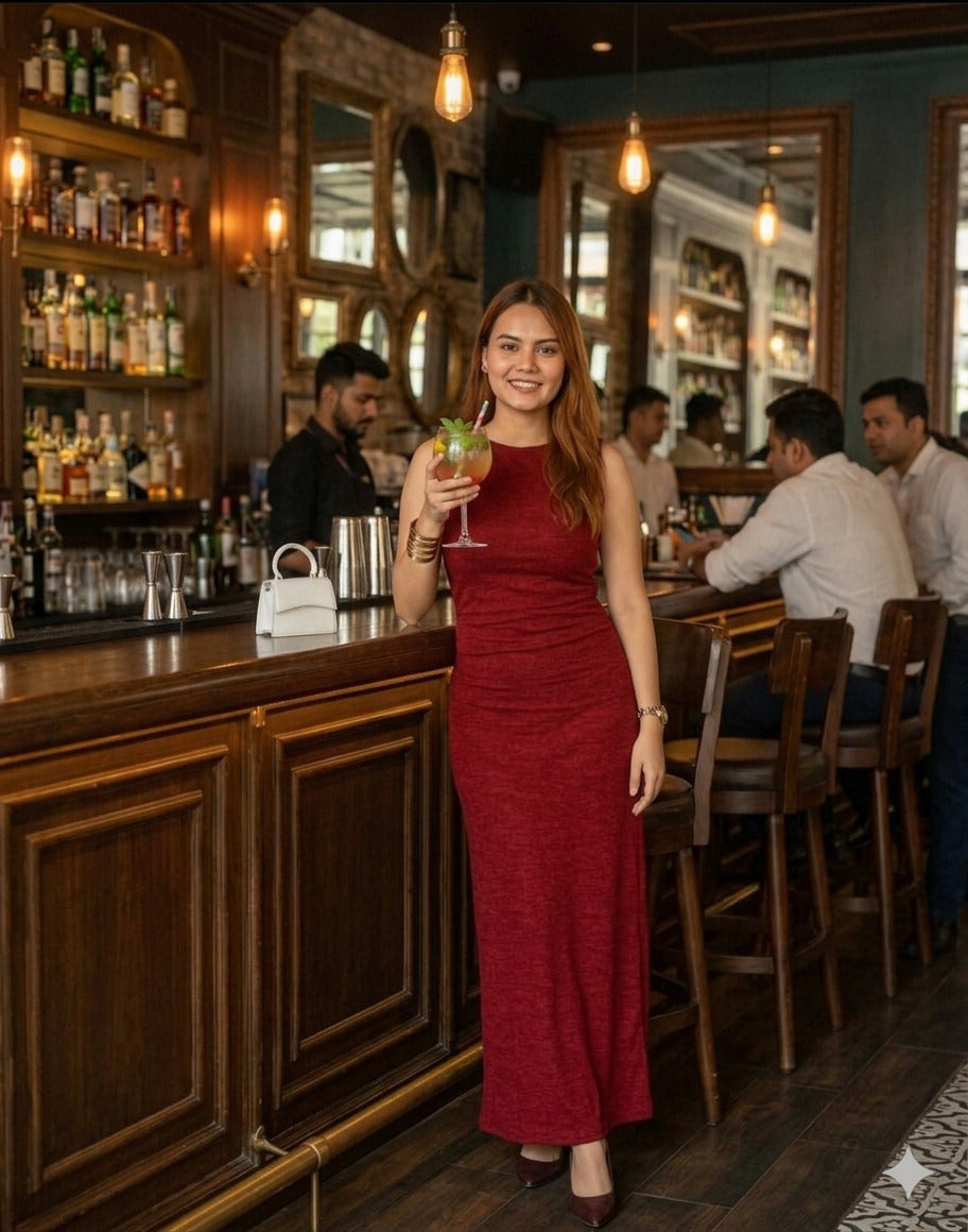 Merlot Muse Dress