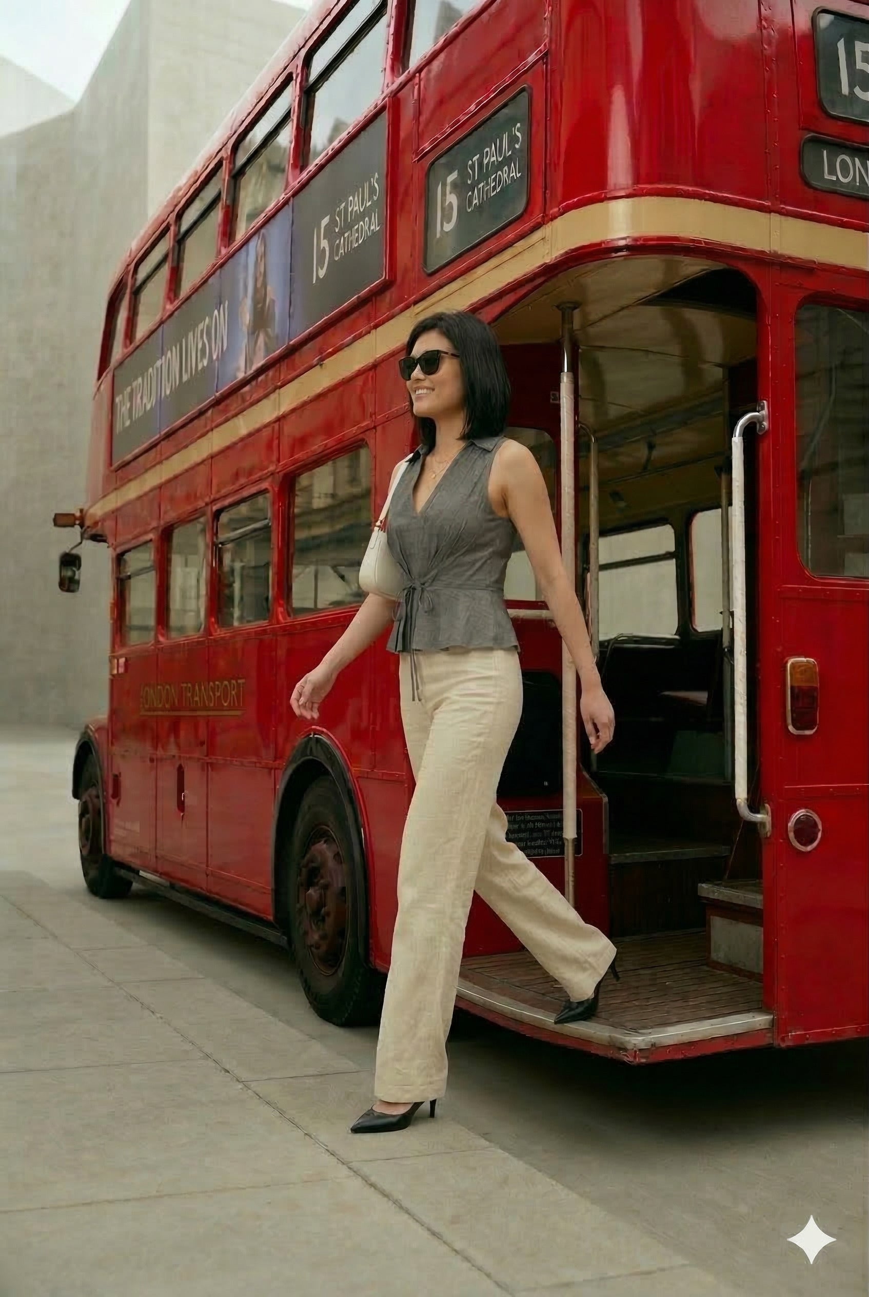 Metro Muse Tie Top