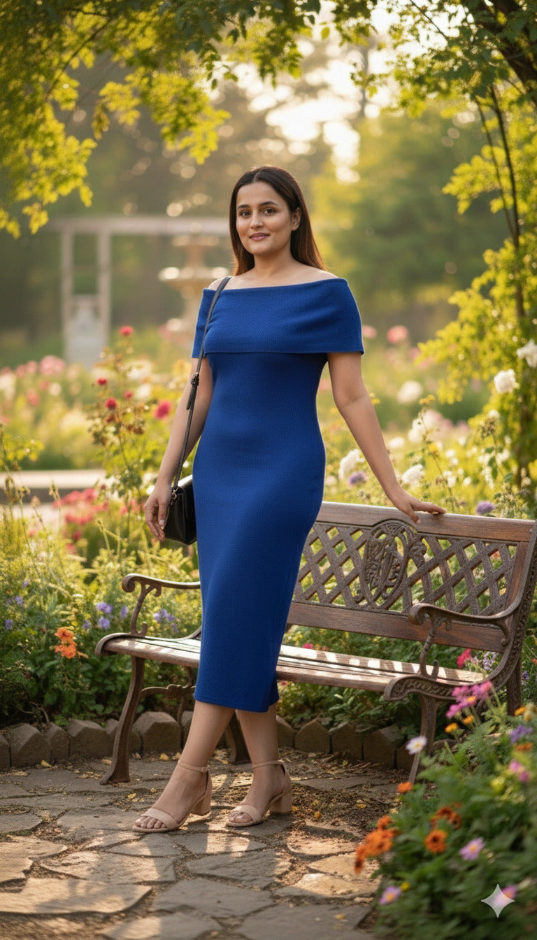 Blue Blossom Dress