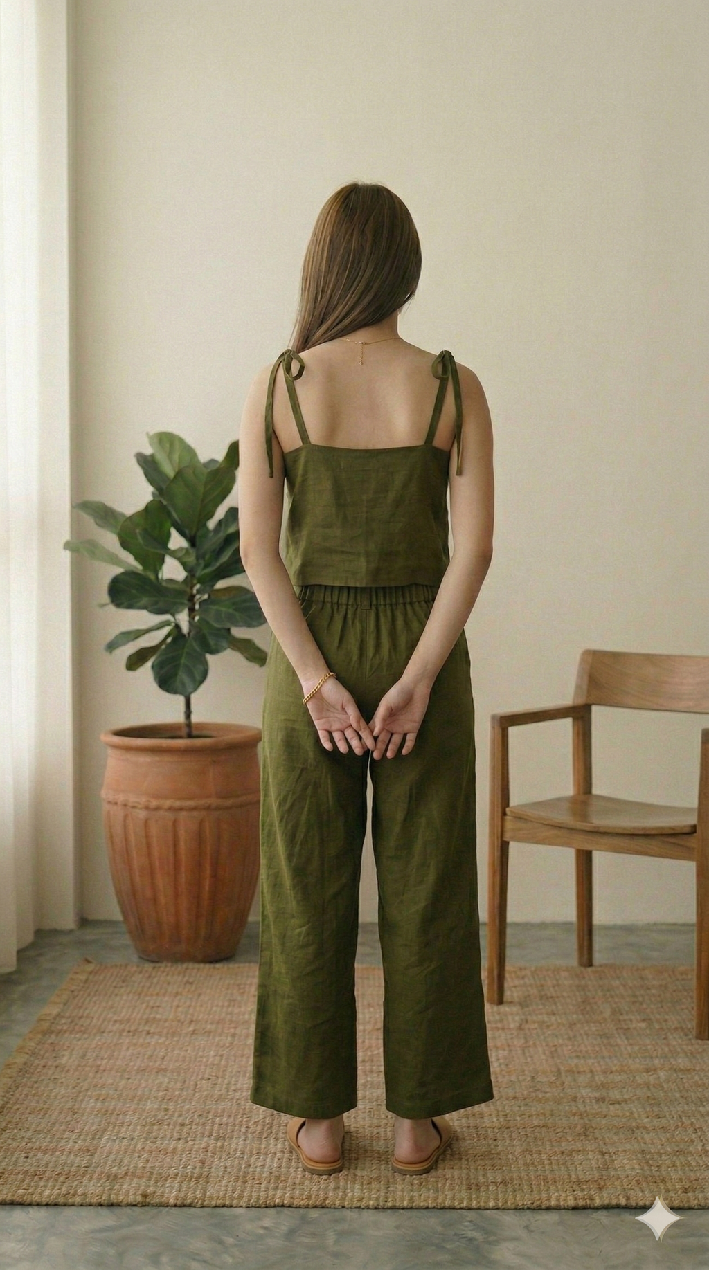 Olive Green Co-ord Set