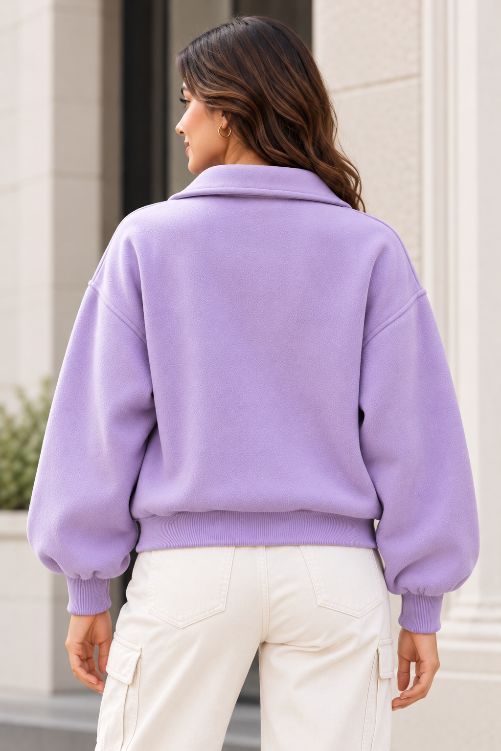 Lavender Luxe Utility Jacket