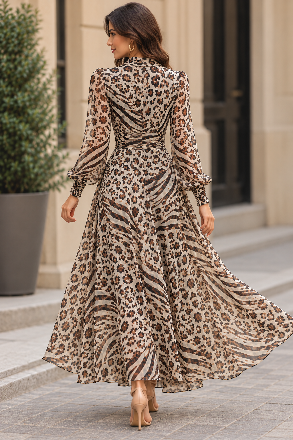 Wild Muse – Printed Maxi Dress