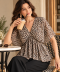 Wild Muse Animal Print Top