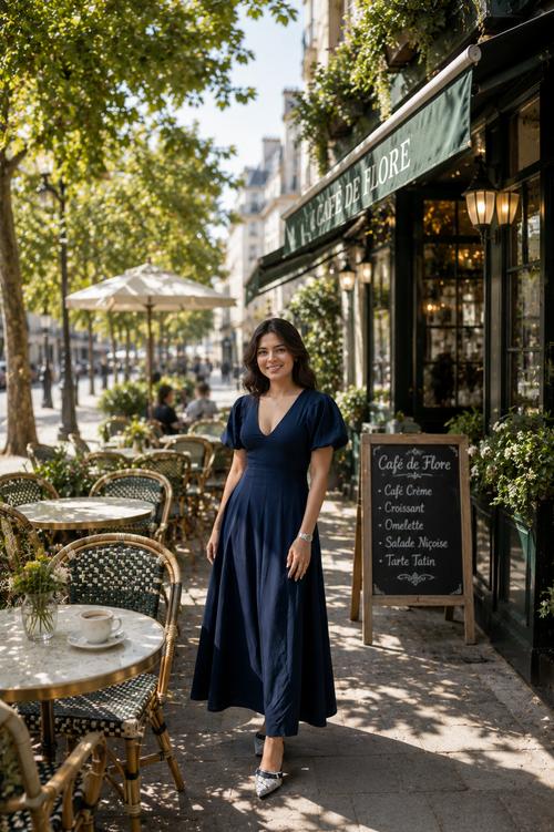 Breeza Midnight Dress