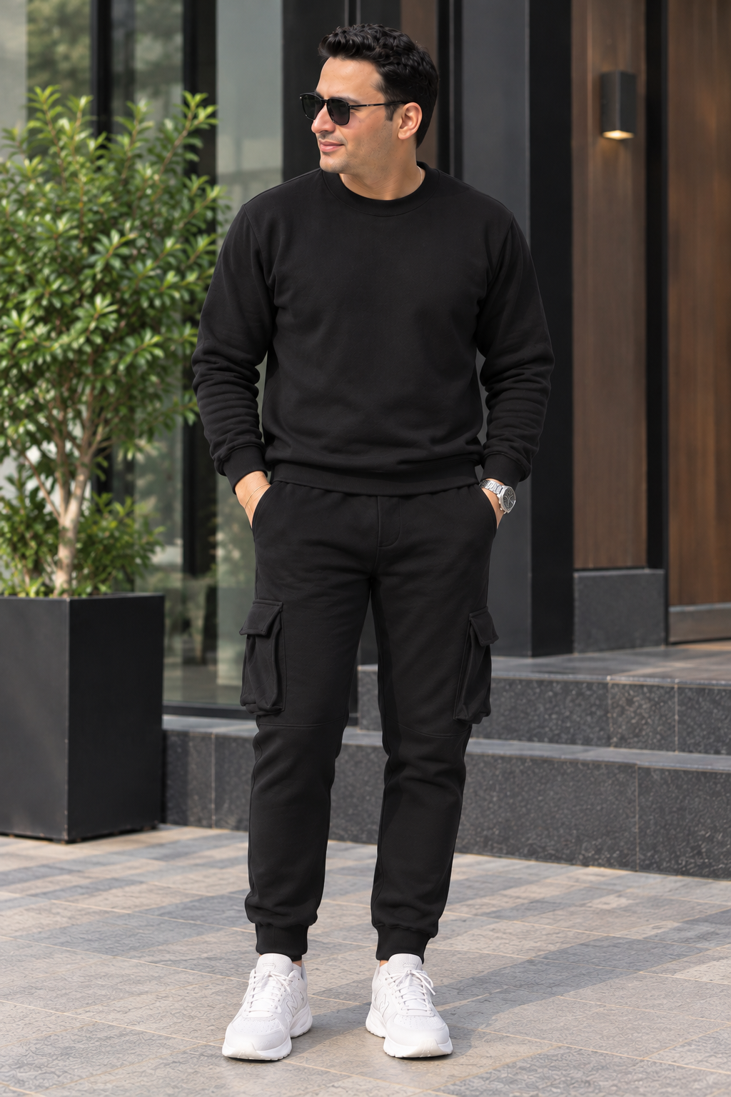 Midnight Luxe Black Co-ord Set