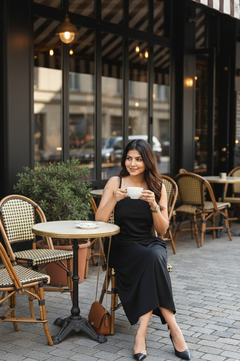 Midnight Black Dress