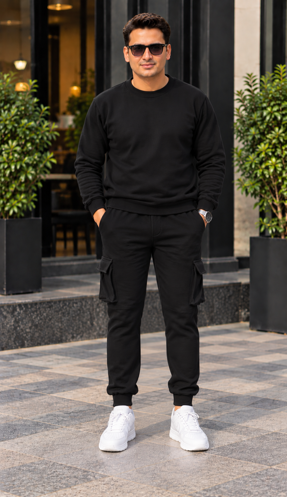Midnight Luxe Black Co-ord Set