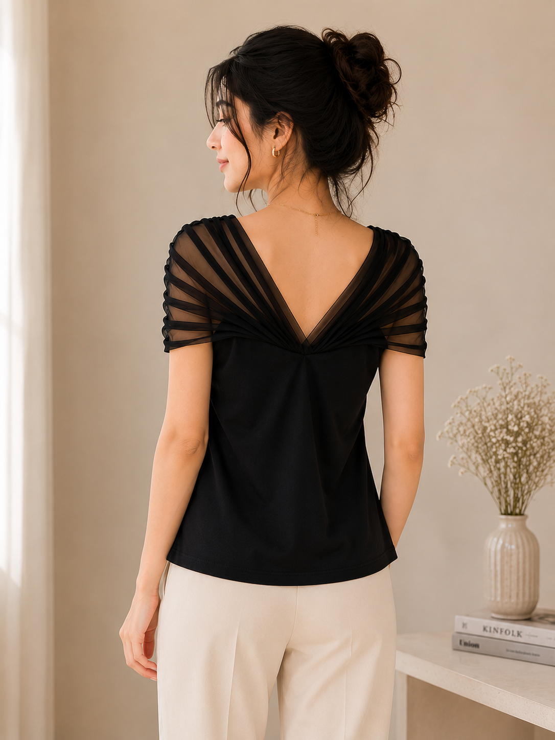 Celeste Drape Top