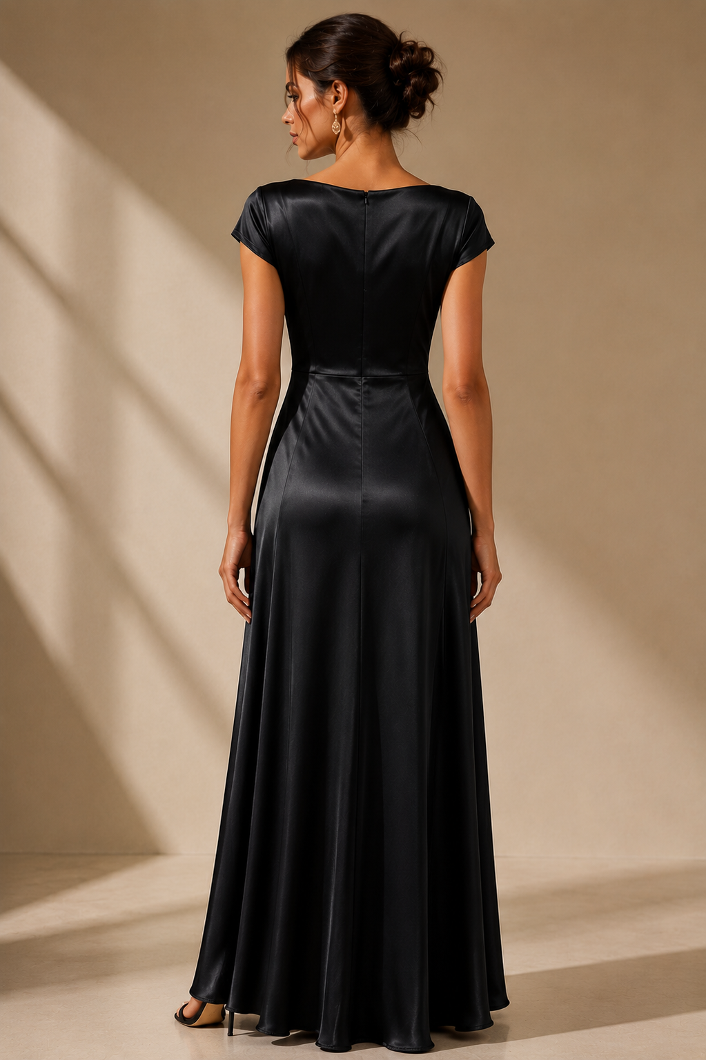 Etoile Satin Gown