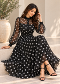 Starlight Polka Dress