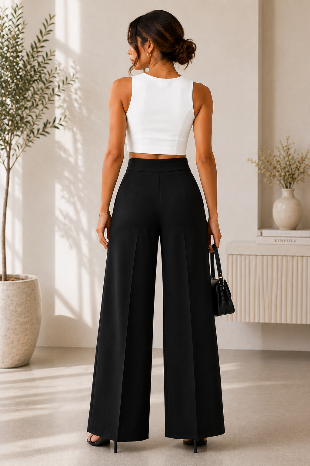 Studio Wide Leg Trousers