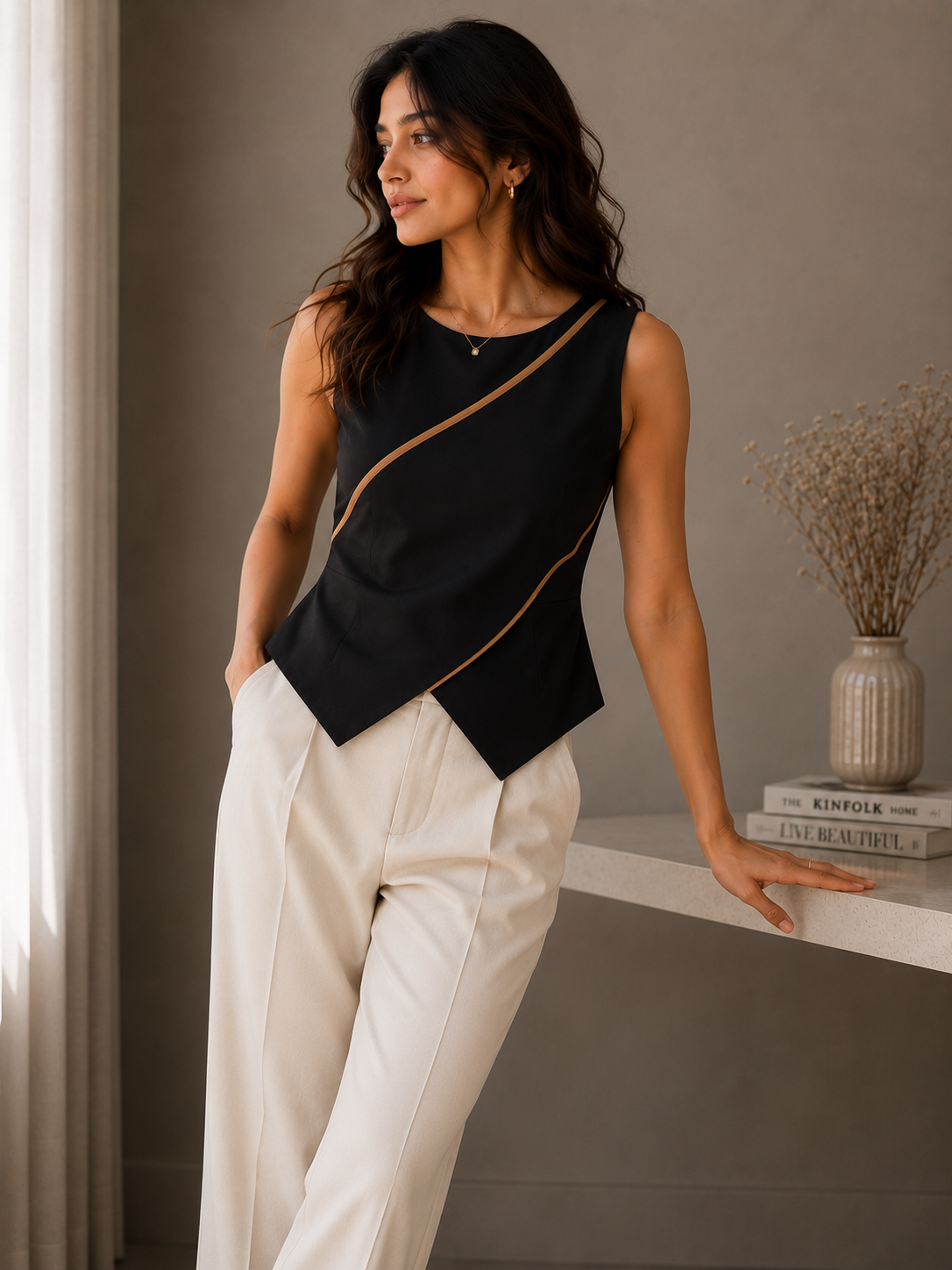 The Sienna Curve Top