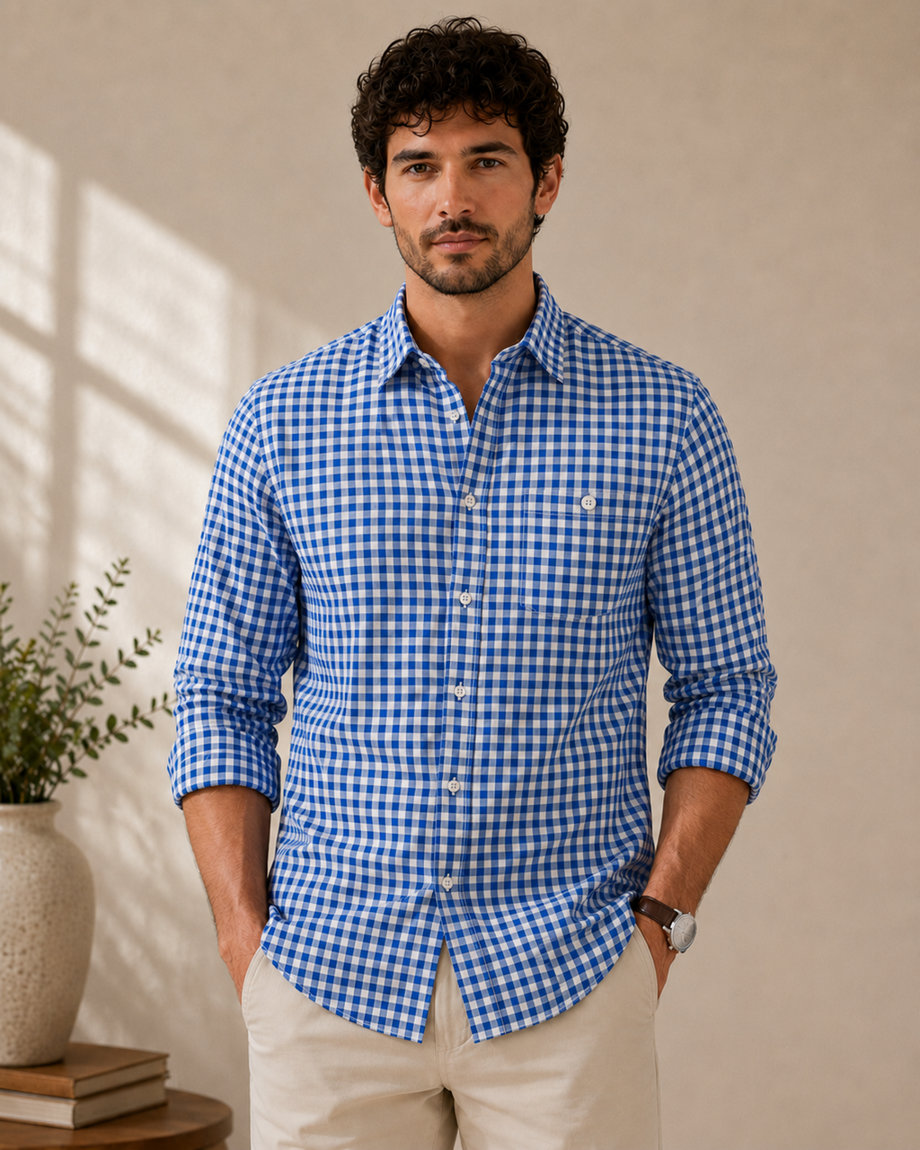 Skyline Check Casual Shirt