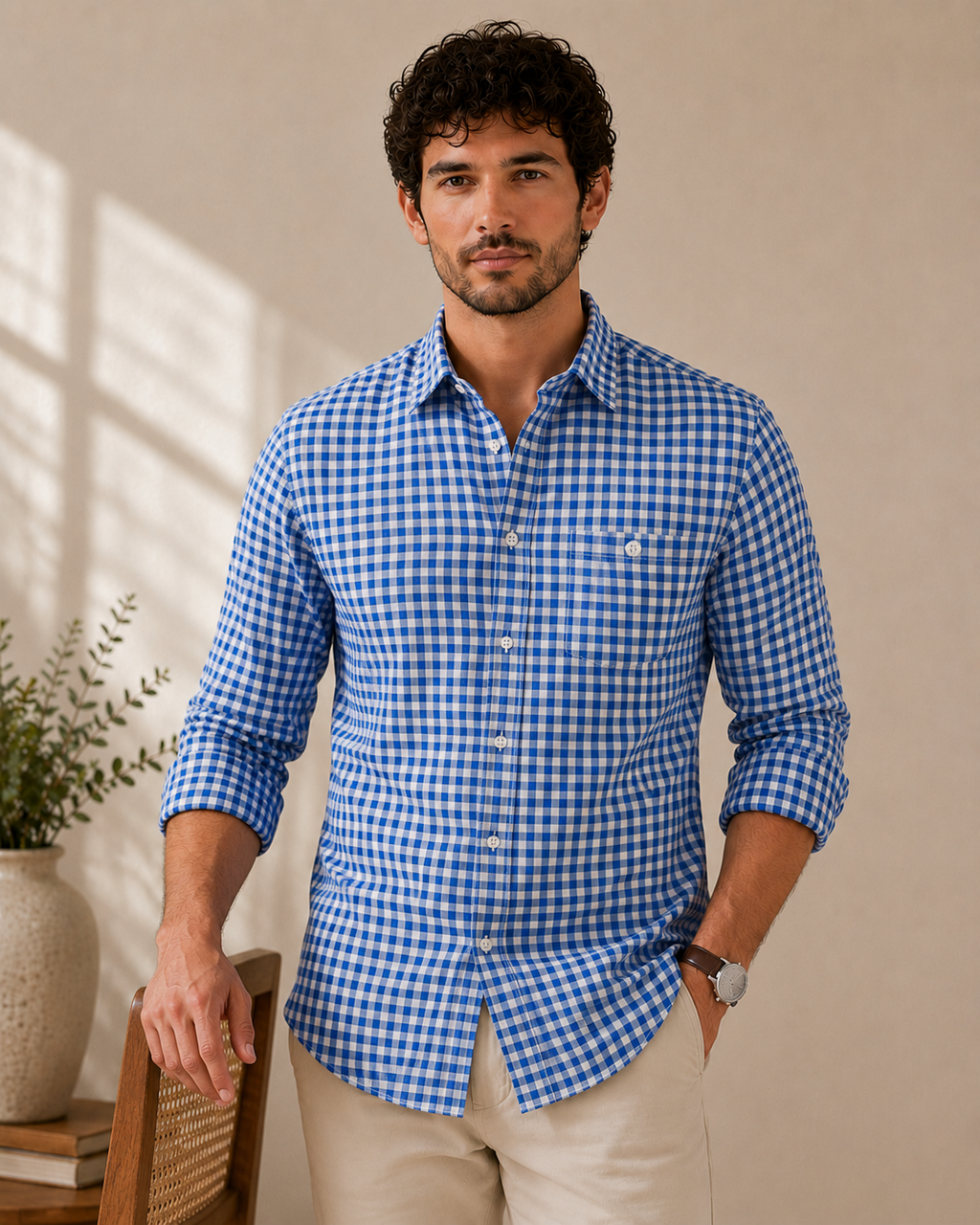 Skyline Check Casual Shirt