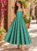 The Emerald Bloom dress