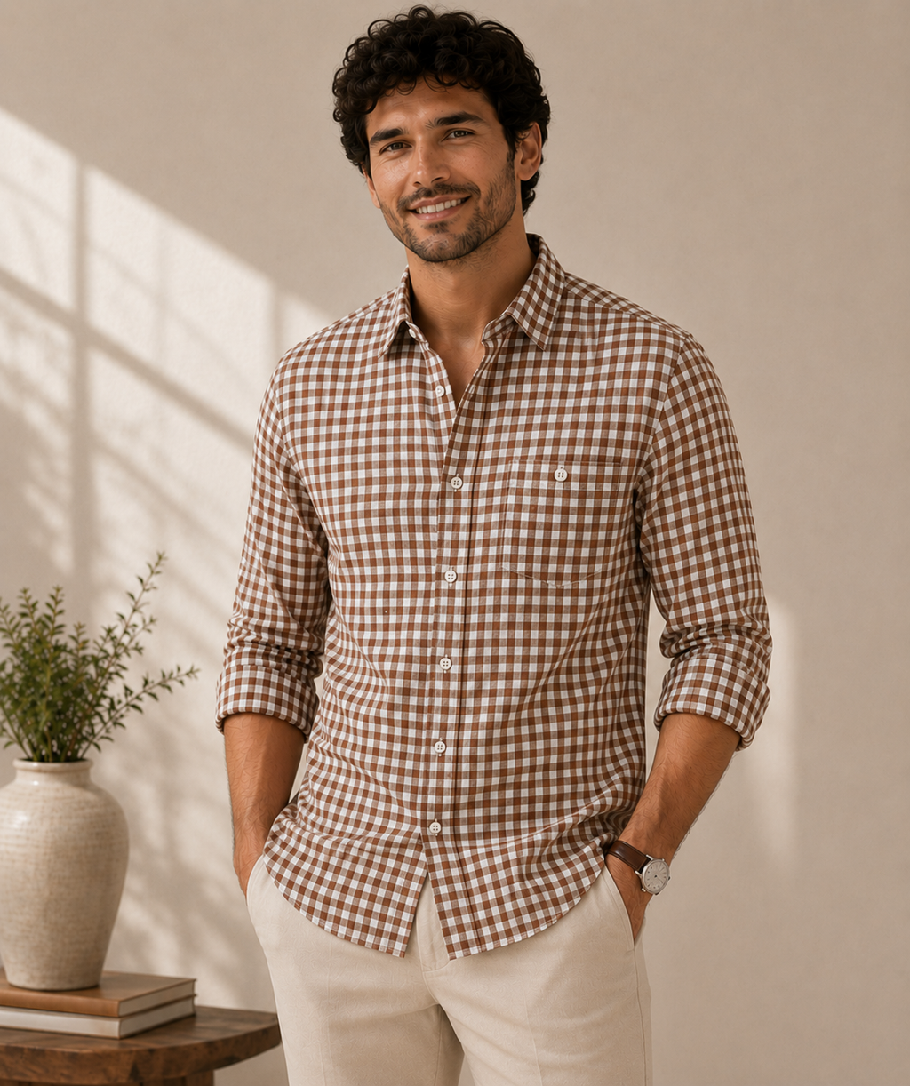 Rustic Check Charm Shirt