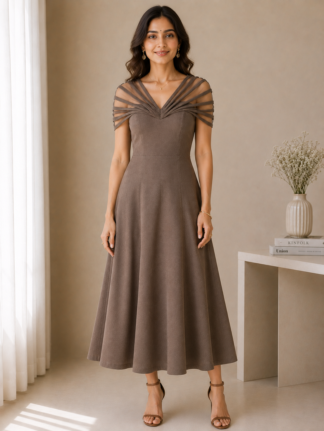 The Mocha Grace Dress