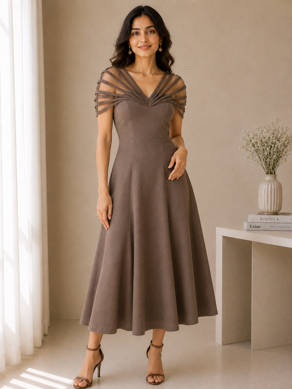 The Mocha Grace Dress