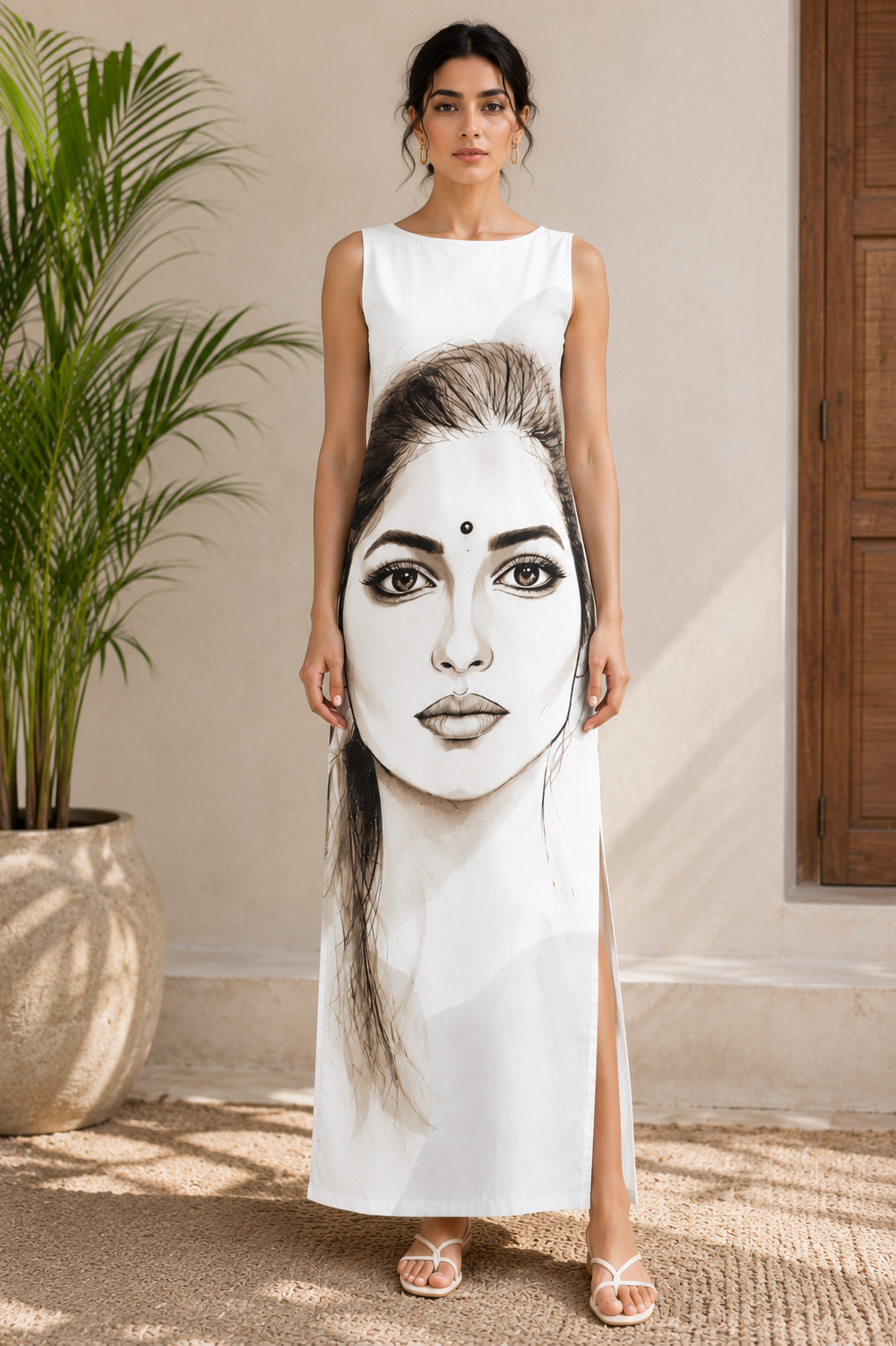 The Muse Portrait Maxi dress