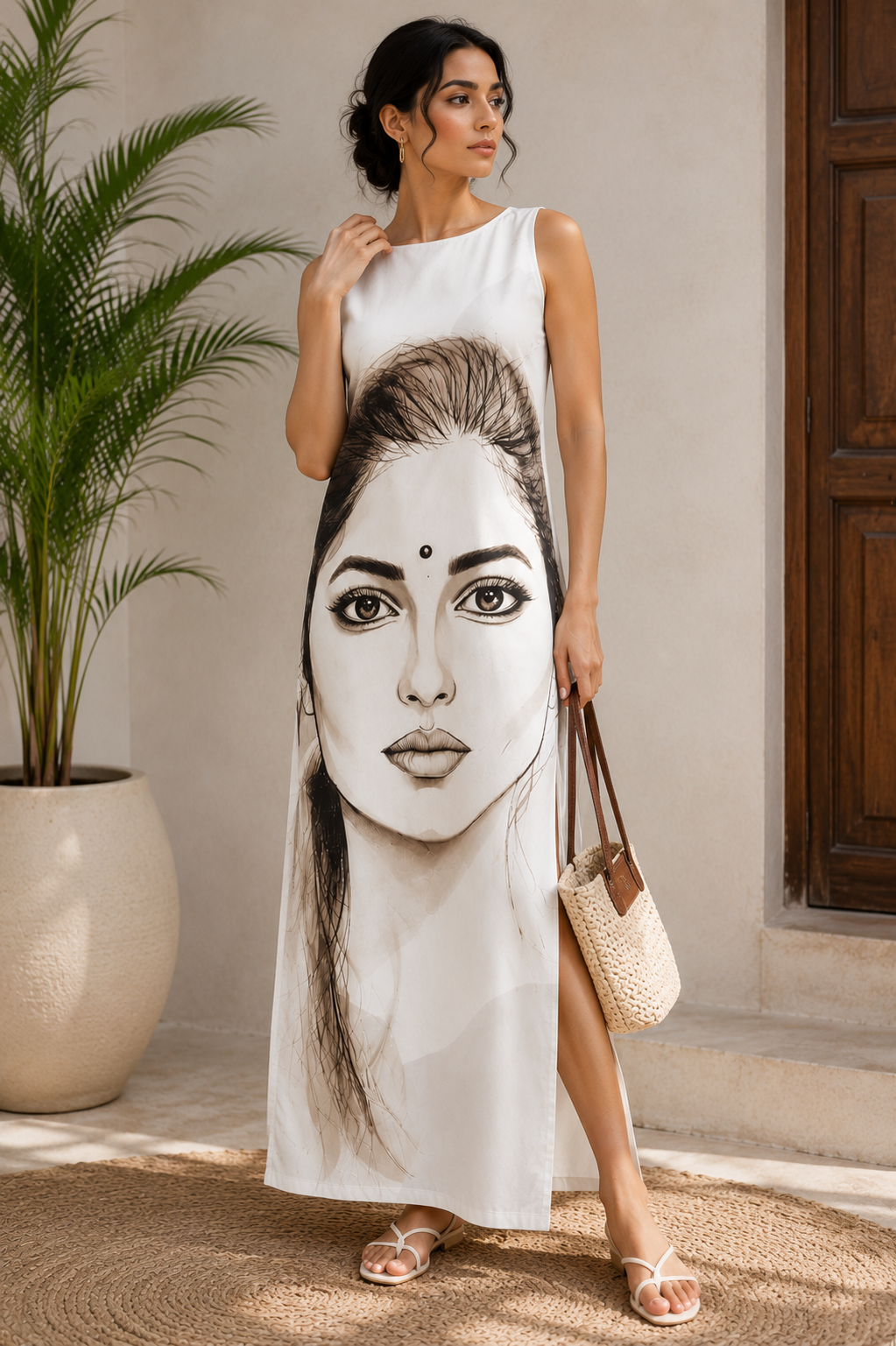 The Muse Portrait Maxi dress