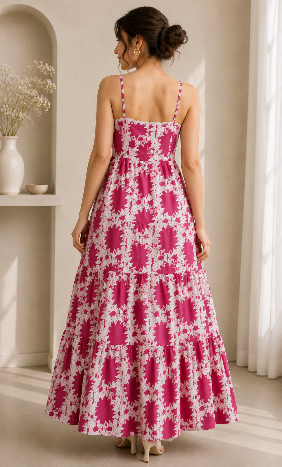 Rosabelle Bloom Tiered Maxi Dress