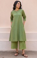 Tarini Olive Co-Ord Set