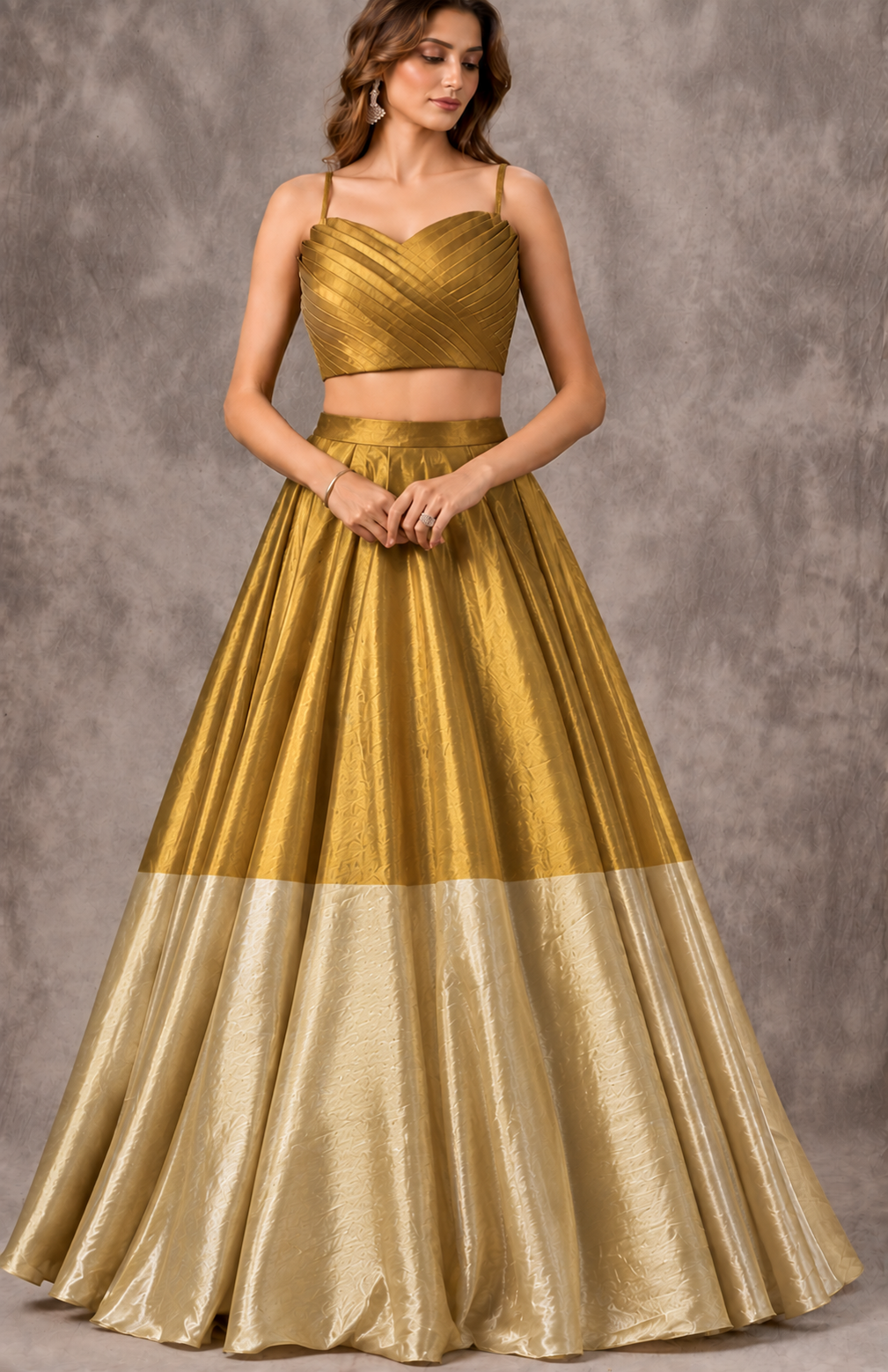 Regal Golden Glow Lehenga Set