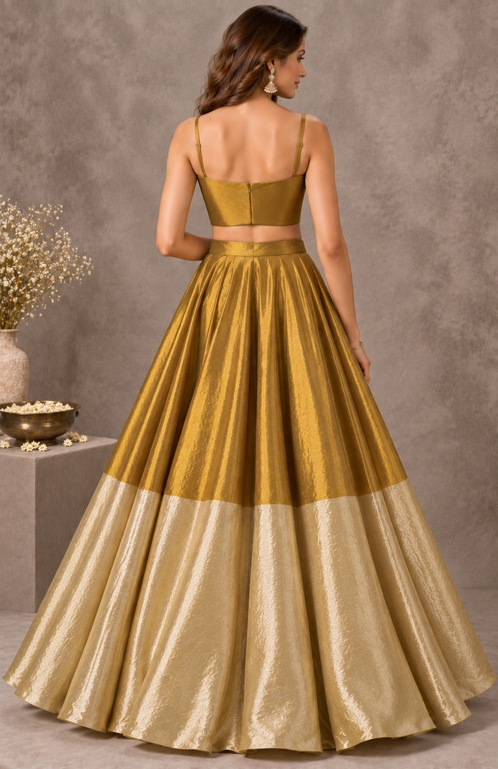 Regal Golden Glow Lehenga Set