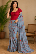 The Enchanted Shroom Saree 🍄