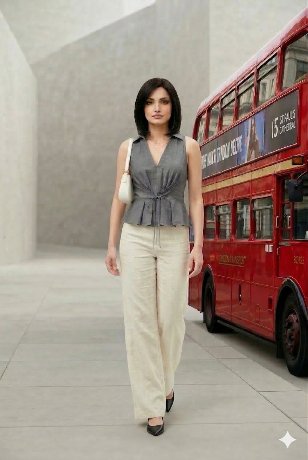Metro Muse Tie Top