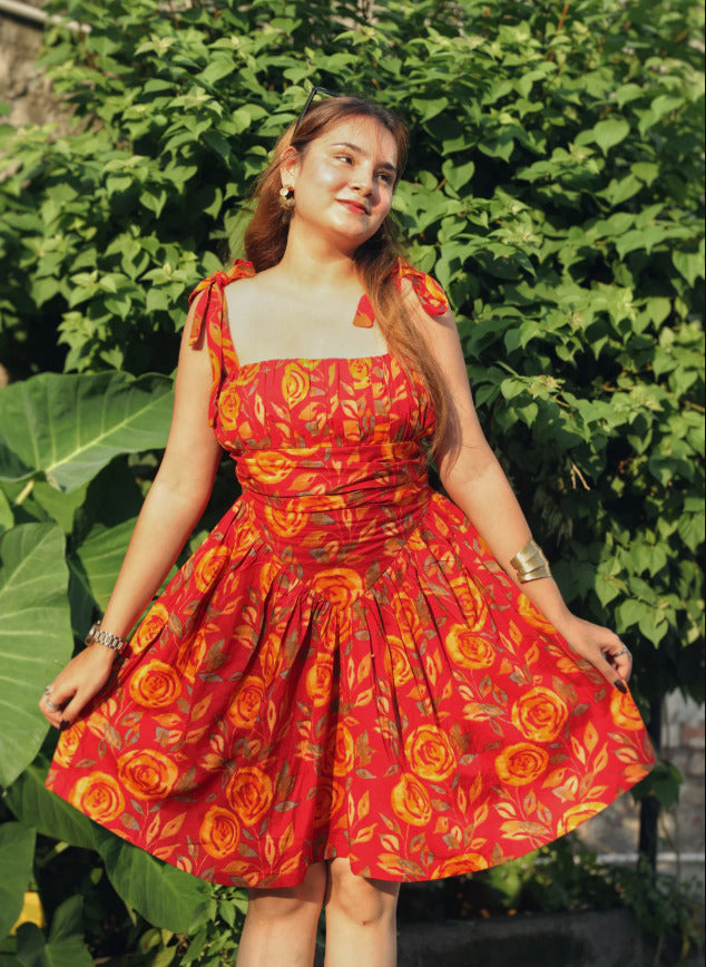 Naima Cotton Mini Dress