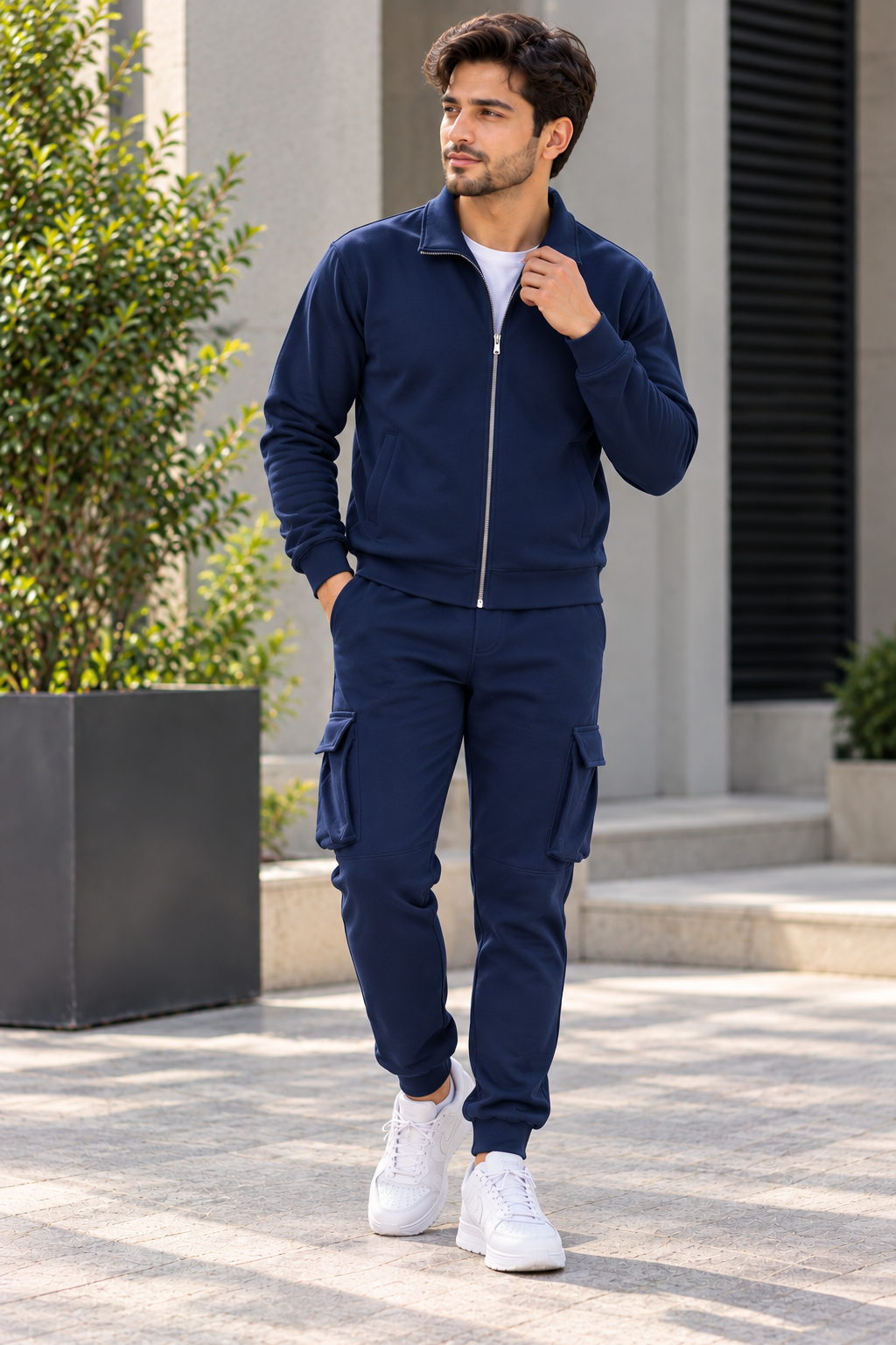 Midnight Navy Luxe Co-ord set