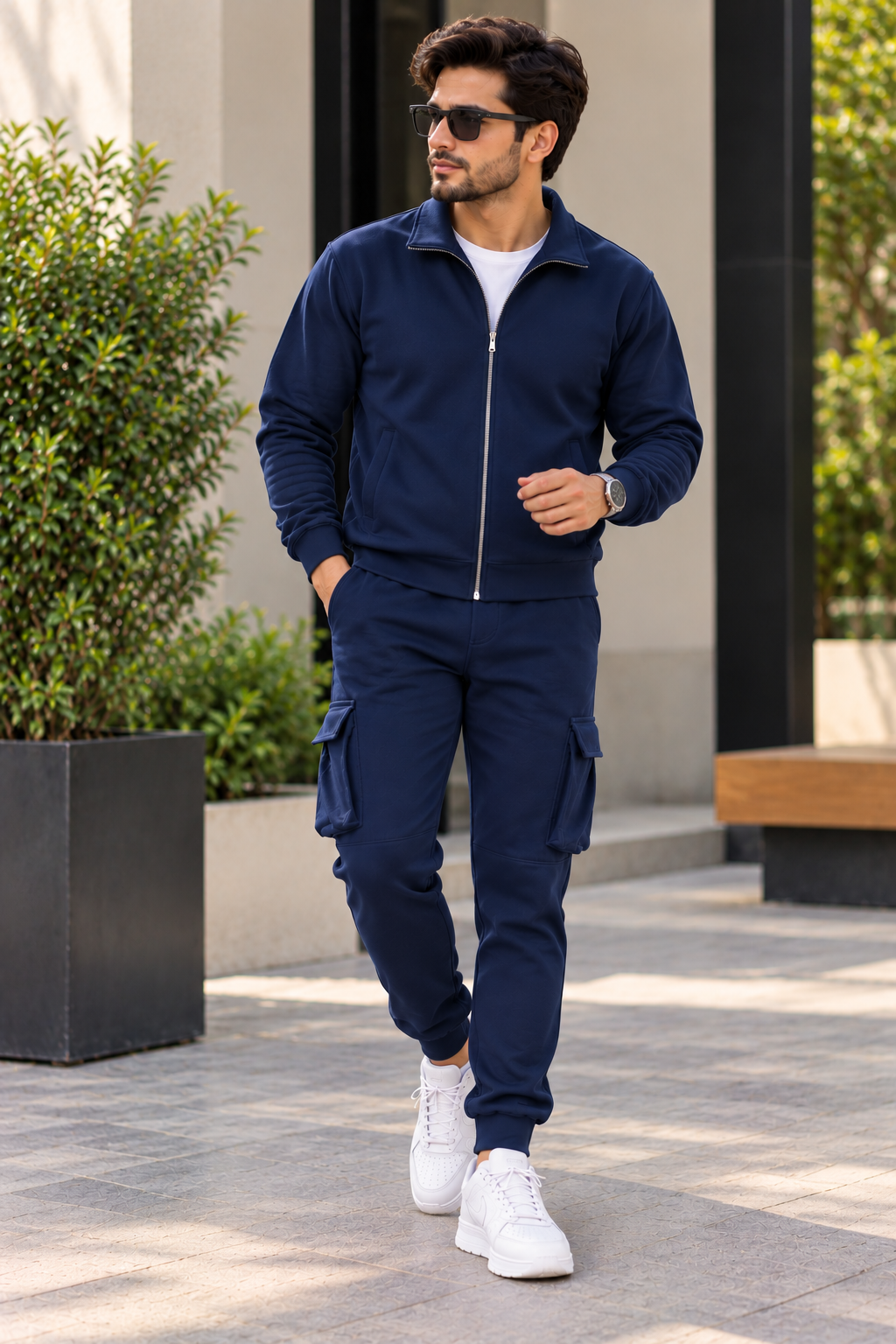Midnight Navy Luxe Co-ord set