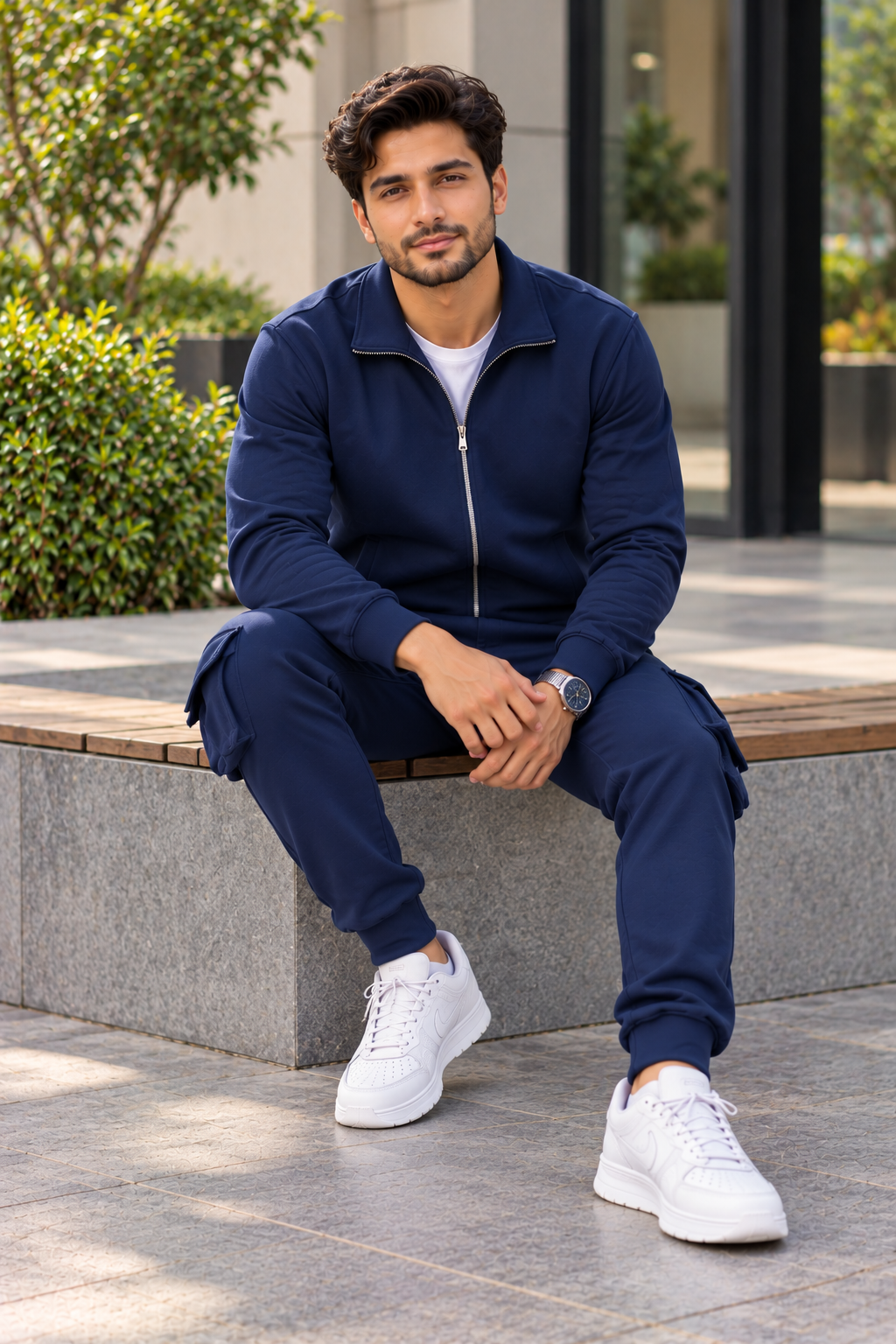 Midnight Navy Luxe Co-ord set