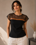 The Elara Sheer Top