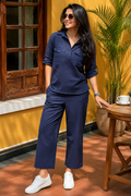 Navy Ease Co-ord Set