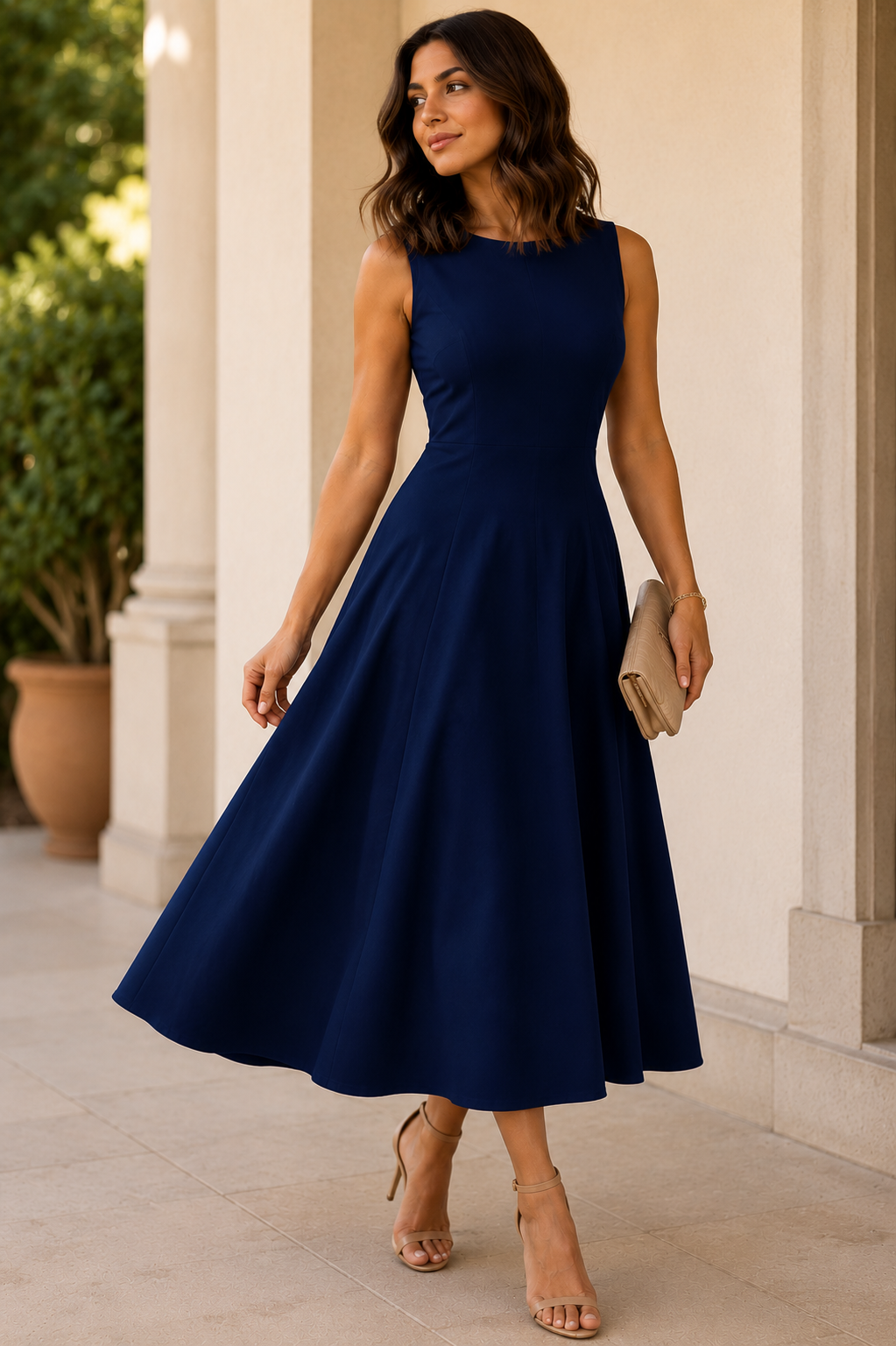 Moonlit Sapphire Dress