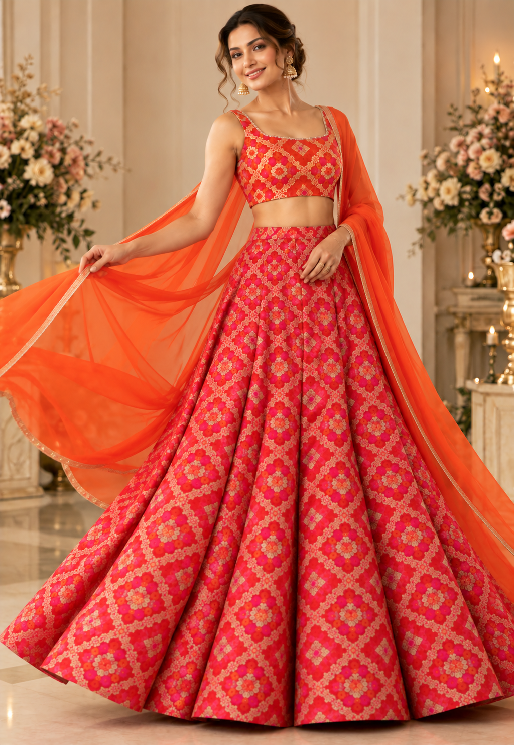 The Gulnaar Royale Lehenga Set