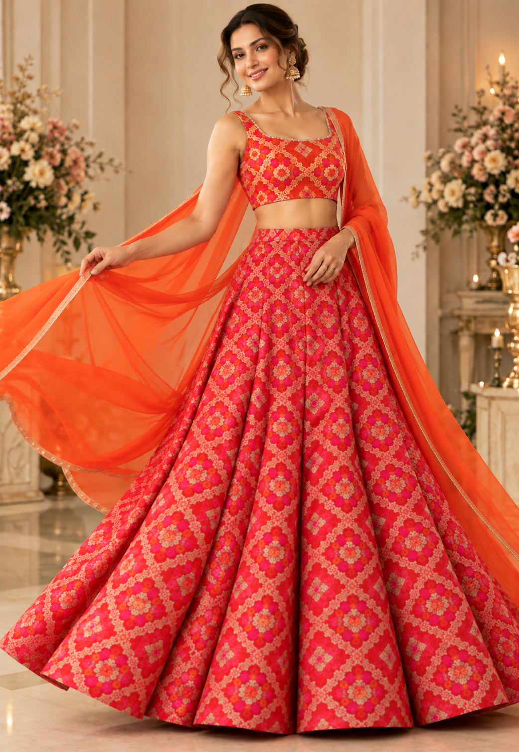 The Gulnaar Royale Lehenga Set