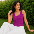 Gulnaar Tie-Back Top