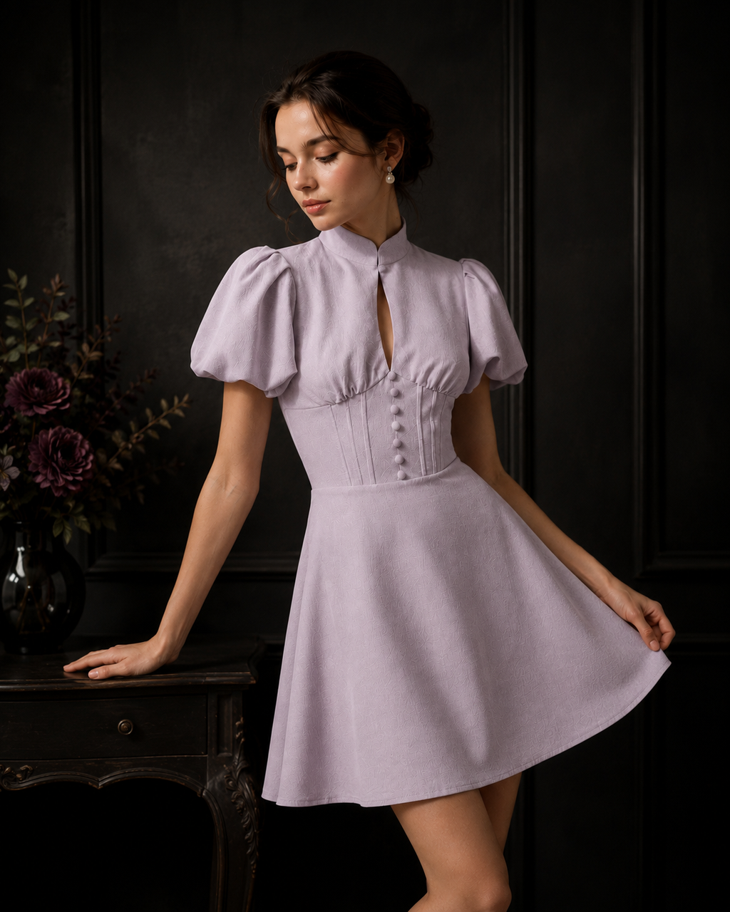 Lilac Reverie Dress