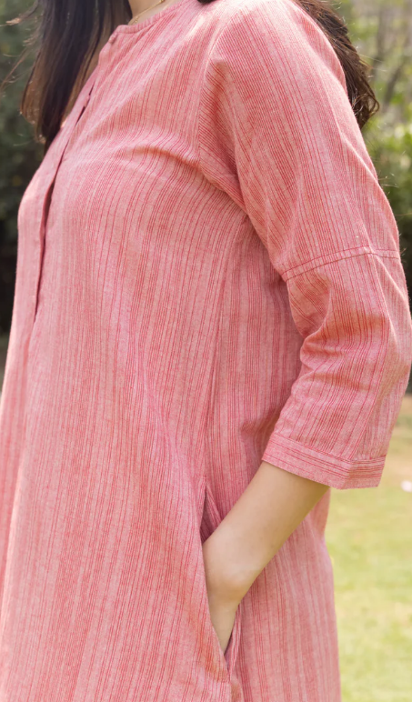 Coral Breeze Cotton co-ord set