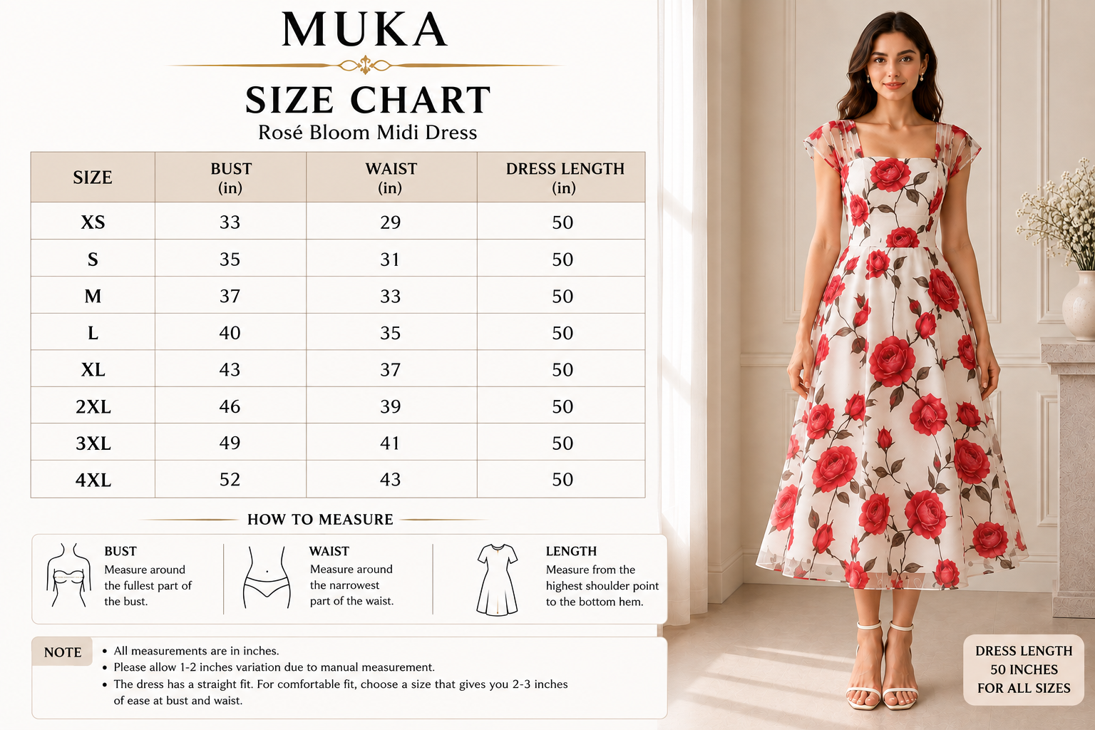 Rosé Bloom mesh Midi Dress